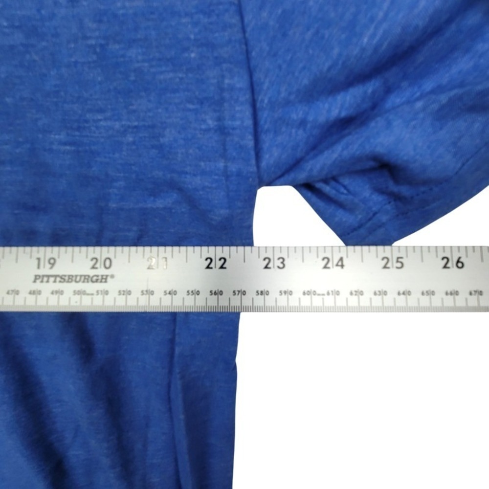 Philadelphia Sixers NBA Heather Blue Shirt Cotton Blend XL NWT -‎ Blue 84 - Picture 5 of 8